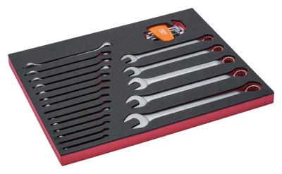 Bahco Foaminlay Fit&Go 3/3 met ringsteeksleutels - 28-delig - FF1A3003