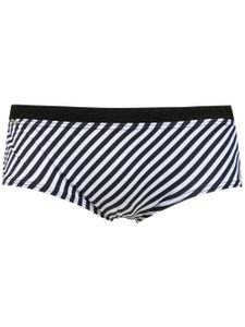 Amir Slama striped swim briefs - Noir