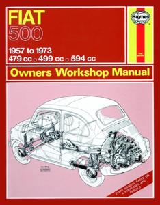 Haynes Werkplaatshandboek Fiat 500 (1957-1973) classic reprint 0090