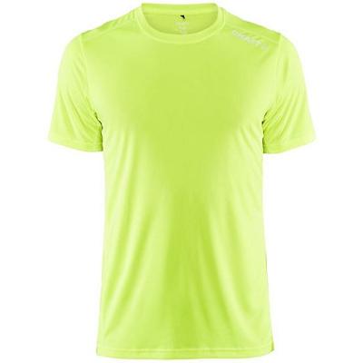 Craft Rush T-shirt geel heren