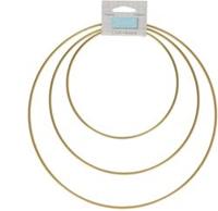 Trimits Metalen Ring 15-25 cm 01 Gold (3 stuks)