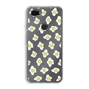 Spiegeleitjes: Google Pixel 3a Transparant Hoesje