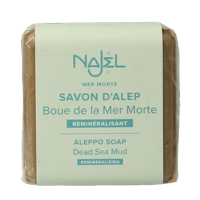 Najel Aleppo Aleppo zeep scrub dode zee klei 100 Gram