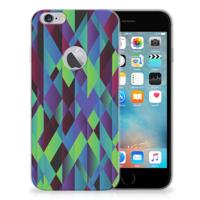 Apple iPhone 6 Plus | 6s Plus | TPU Hoesje | Abstract Green Blue