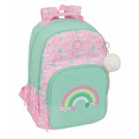 Schoolrugzak Glow Lab Amazing Groen Roze 32 x 42 x 15 cm