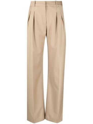 LouLou de Saison pantalon de tailleur à taille haute - Tons neutres