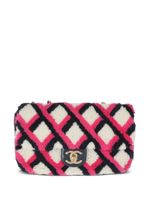 CHANEL Pre-Owned mini sac porté épaule Classic Flap à rabat (2016-2017) - Rose - thumbnail