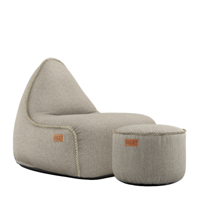 Cobana Lounge Chair & Pouf