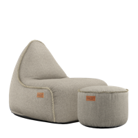 Cobana Lounge Chair & Pouf
