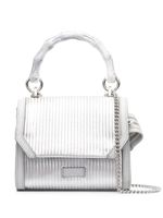 Lancel petit sac Ninon De Lancel à rabat - Argent