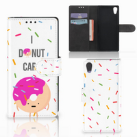 Sony Xperia XA1 Book Cover Donut Roze