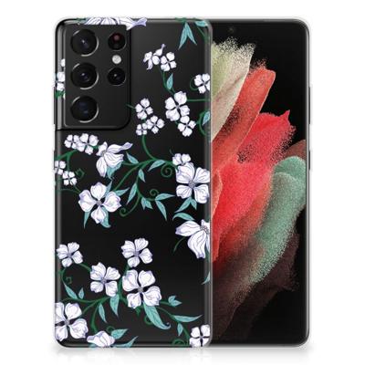 Samsung Galaxy S21 Ultra Uniek | TPU Case | Blossom White