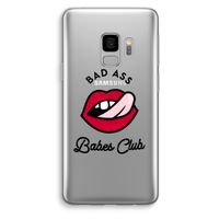 Badass Babes Club: Samsung Galaxy S9 Transparant Hoesje