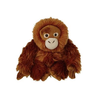 Pluche Orang-oetan knuffel - 18 cm - knuffeldieren - aap - voor kinderen Pluche Orang-oetan knuffel - 18 cm - knuffeldieren - aap - voor kinderen