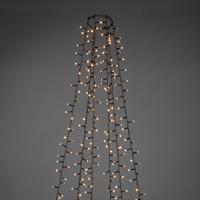 KonstSmide Verlichtingset240cm - 6x 110 led - 2100K frosted voor kerstboom - 6650-830