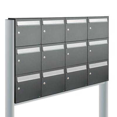 Allux Flow Set 4-Breed, 3-Hoog Op Statief Antraciet - 40040065_4x3s
