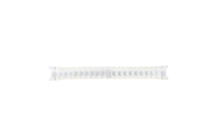 Jacques Lemans horlogeband 1-984 Staal Bi-Color 12mm