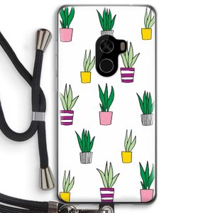 Sanseveria: Xiaomi Mi Mix 2 Transparant Hoesje met koord