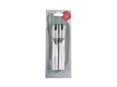 Raammarkers zilver afwasbaar