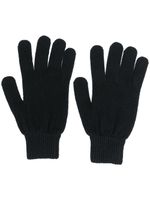 Paul Smith fitted knitted gloves - Noir - thumbnail