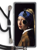The Pearl Earring: Sony Xperia XZ2 Transparant Hoesje met koord