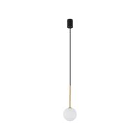 Nowodvorski Glazen plafondlamp Karo - 1x wit glas 10305