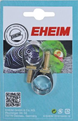 Eheim Slangklem 12/16 mm - Weerbestendige Set van 2 voor Veilige Vijverslang Bevestiging