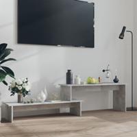 Tv-meubel 180x30x43 cm bewerkt hout betongrijs