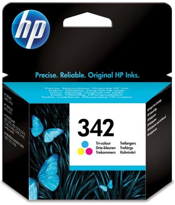 HP inktcartridge 342, 175 pagina&apos;s, OEM C9361EE, 3 kleuren