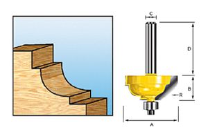 Makita Accessoires Hollijst prof.fr+l.HM 28,6 S=8 - D-11673