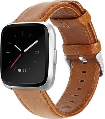 Fitbit Versa Genuine Leren Band - Lichtbruin Fitbit Versa Genuine Leren Band - Lichtbruin