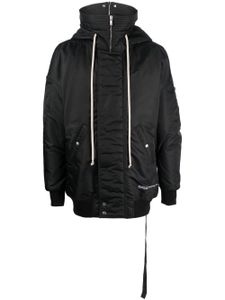 Rick Owens DRKSHDW veste à patch logo - Noir