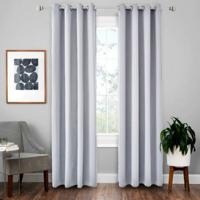 4-delige hoge-precisie gordijn schaduwdoek isolatie solide gordijn grootte: 52 × 63 inch (132 × 160CM) (lichtgrijs)