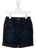 Molo short en jean à patch logo - Bleu - thumbnail