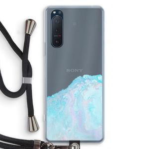 Fantasie pastel: Sony Xperia 5 II Transparant Hoesje met koord