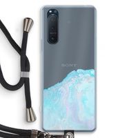 Fantasie pastel: Sony Xperia 5 II Transparant Hoesje met koord