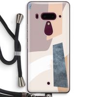 Luca: HTC U12+ Transparant Hoesje met koord