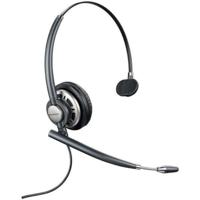 Hoofdtelefoon met microfoon Poly Zwart