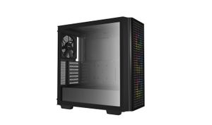 DeepCool CG540 Midi-tower PC-behuizing Zwart 1 voorgeïnstalleerde ventilator, 3 voorgeïnstalleerde LED-ventilators