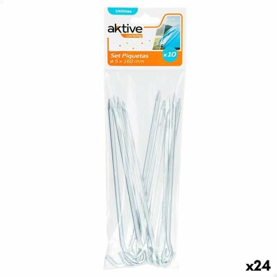 Campingharingen Aktive (24 Stuks) 10 Onderdelen 160 mm Ø 5 mm
