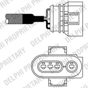 Delphi Diesel Lambda-sonde ES10403-12B1