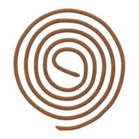 Citronella spiralen - 10x stuks - citroengeur - navulspiralen voor spiraalbranders