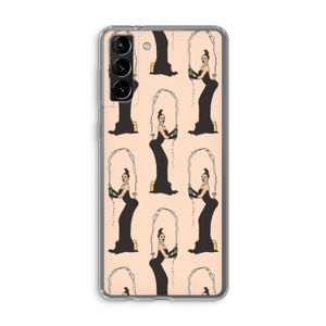 Pop Some Kim: Samsung Galaxy S21 Plus Transparant Hoesje