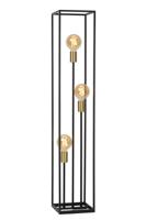 Lucide RUBEN - Vloerlamp - 3xE27 - Zwart