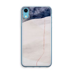 Stone White: iPhone XR Transparant Hoesje