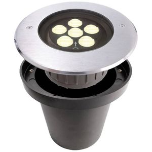 Deko Light III 730289 Vloerinbouwlamp LED vast ingebouwd LED G (A - G) 11.90 W Zilver