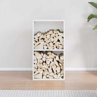 Brandhoutrek 40x30x75 cm koudgewalst staal wit Brandhoutrek 40x30x75 cm koudgewalst staal wit