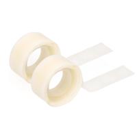 Poster/verjaardagsversiering plakband plak rondjes - 2x rollen - 5 meter rol - ophangen