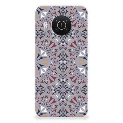 Nokia X10 | X20 | TPU | Siliconen hoesje | Flower Tiles Nokia X10 | X20 | TPU | Siliconen hoesje | Flower Tiles