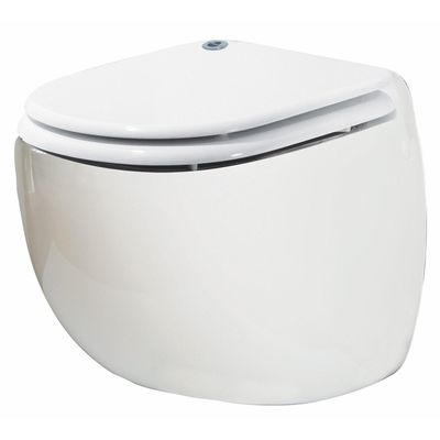 Sanibroyeur Sanicompact Comfort faecalienvermaler in wandclosetpot met closetzitting c72lvnl
